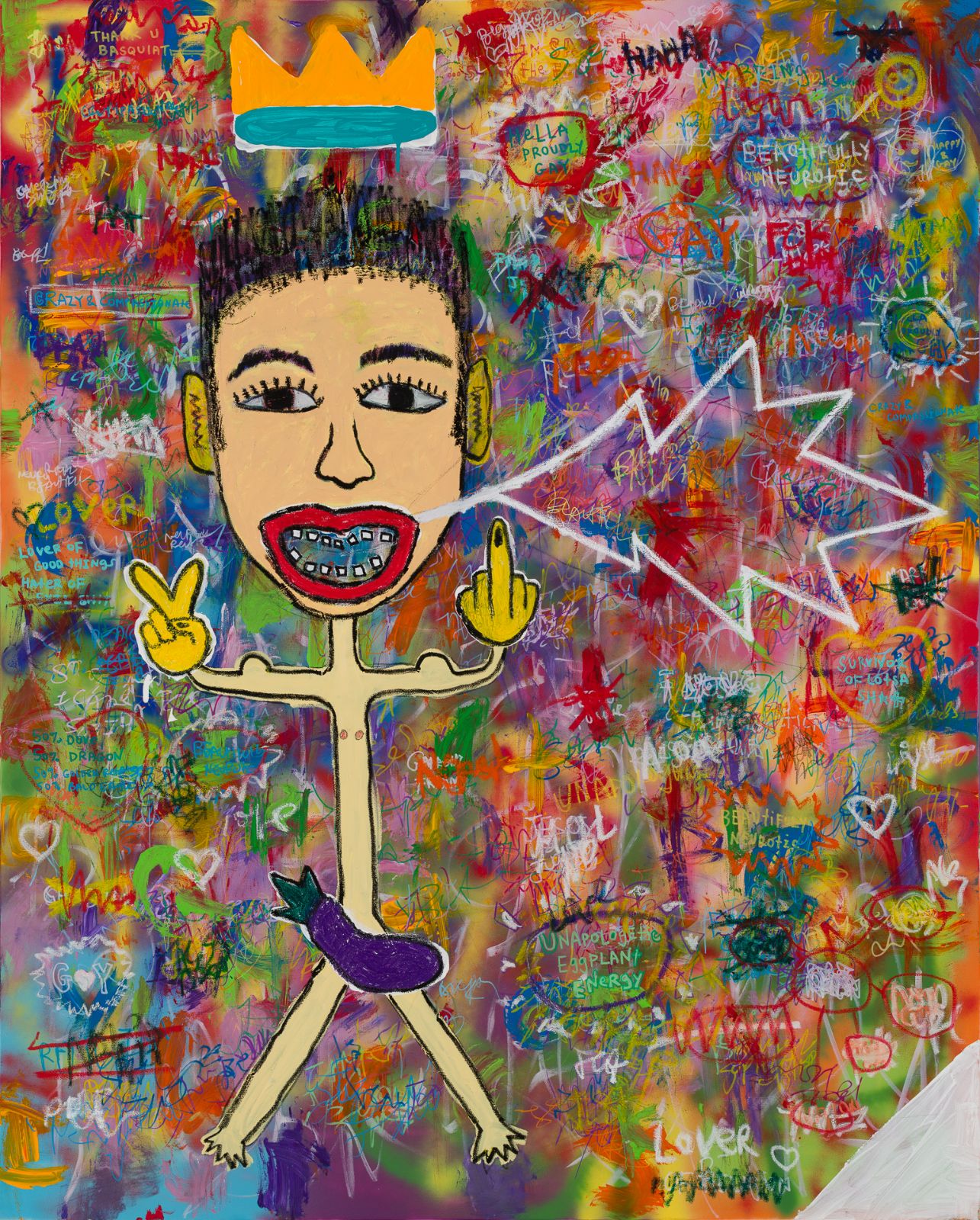 Xperiment #18: Grafitti Self-Portrait (Failure Series)