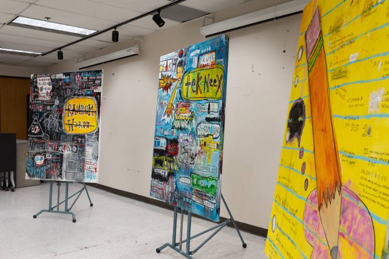 Installation view — This is My Diary (…& I Hav A LoT 2 SaY!) #UNmuzzld