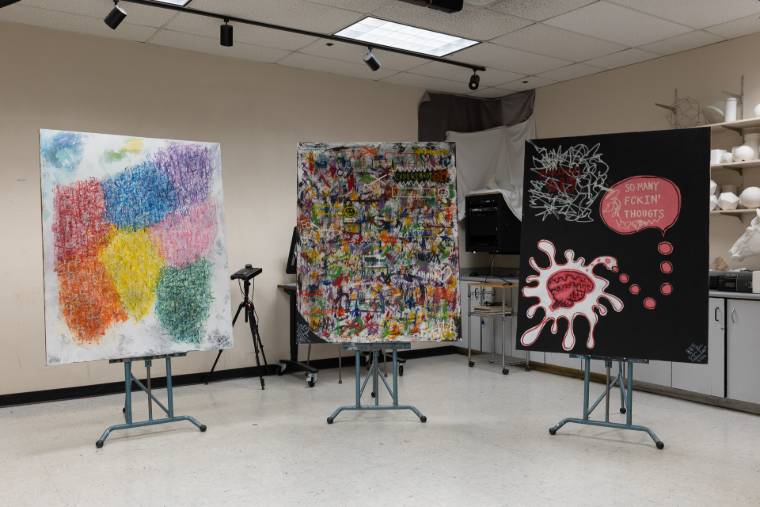 Installation view — This is My Diary (…& I Hav A LoT 2 SaY!) #UNmuzzld