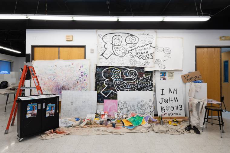 Installation view — This is My Diary (…& I Hav A LoT 2 SaY!) #UNmuzzld