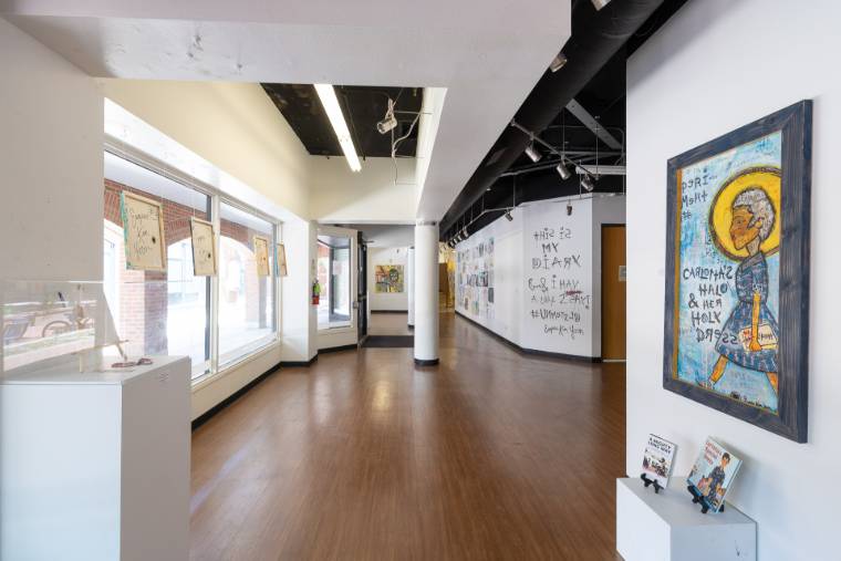 Installation view — This is My Diary (…& I Hav A LoT 2 SaY!) #UNmuzzld