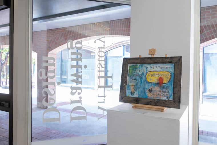 Installation view — This is My Diary (…& I Hav A LoT 2 SaY!) #UNmuzzld